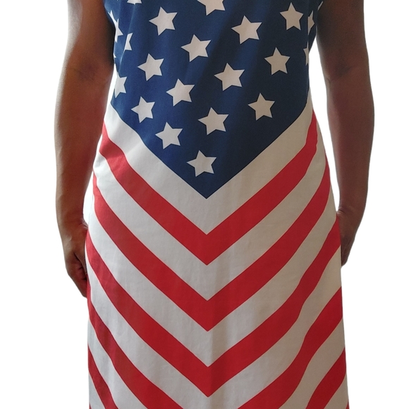 For G and PL American Flag Dress - Picture 6 of 14
